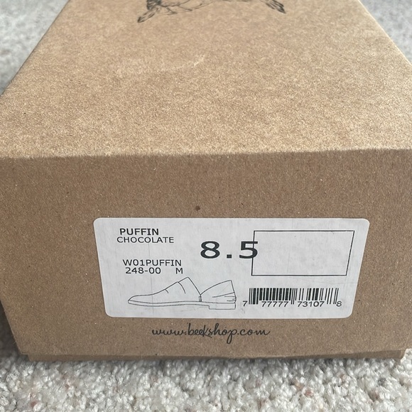 🆕BEEK Puffin Chocolate sz 8.5 - Picture 16 of 16